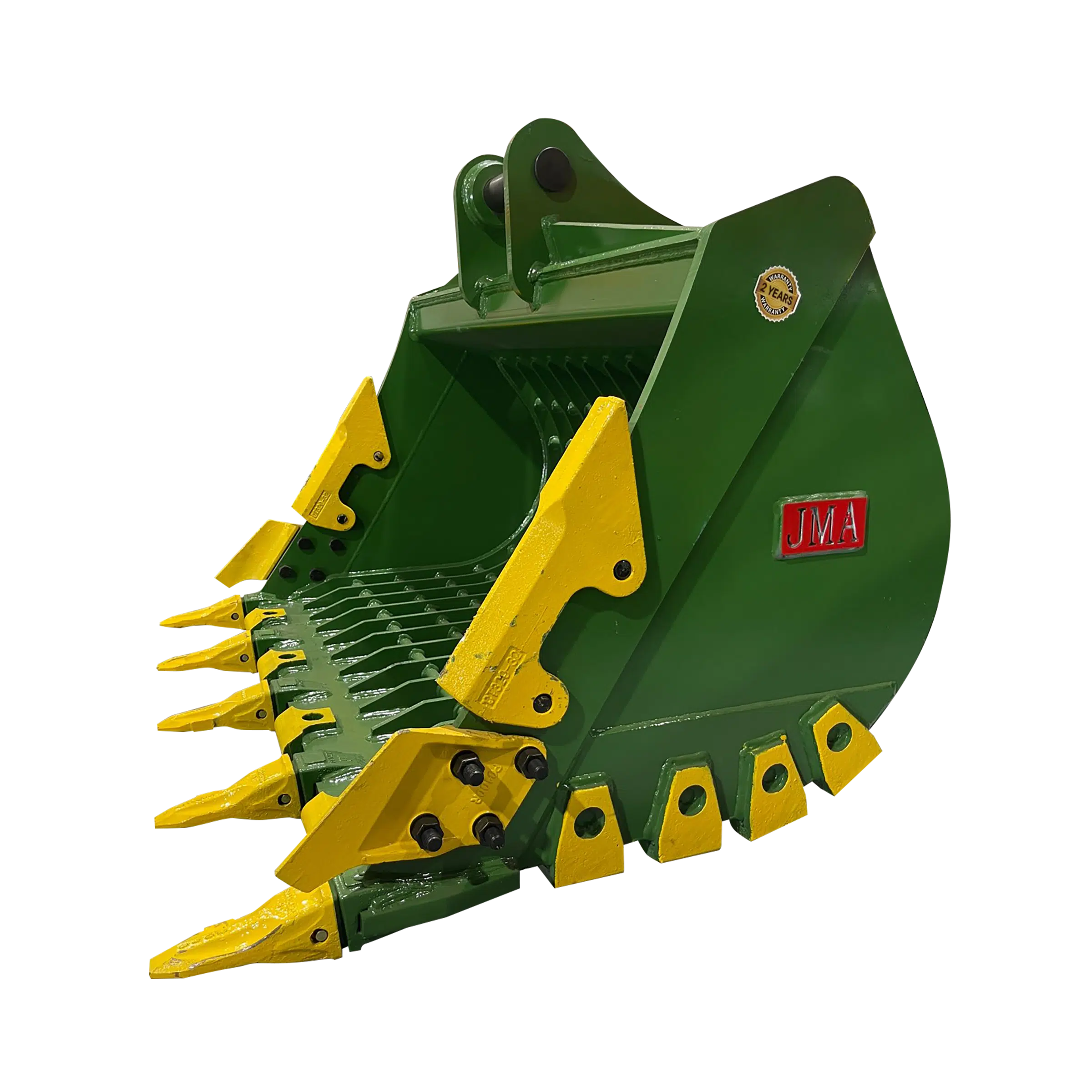 Angled Teeth Ripper Bucket JMA Attachments Severe Duty Skeleton Bucket with Teeth | Bucket Width ...