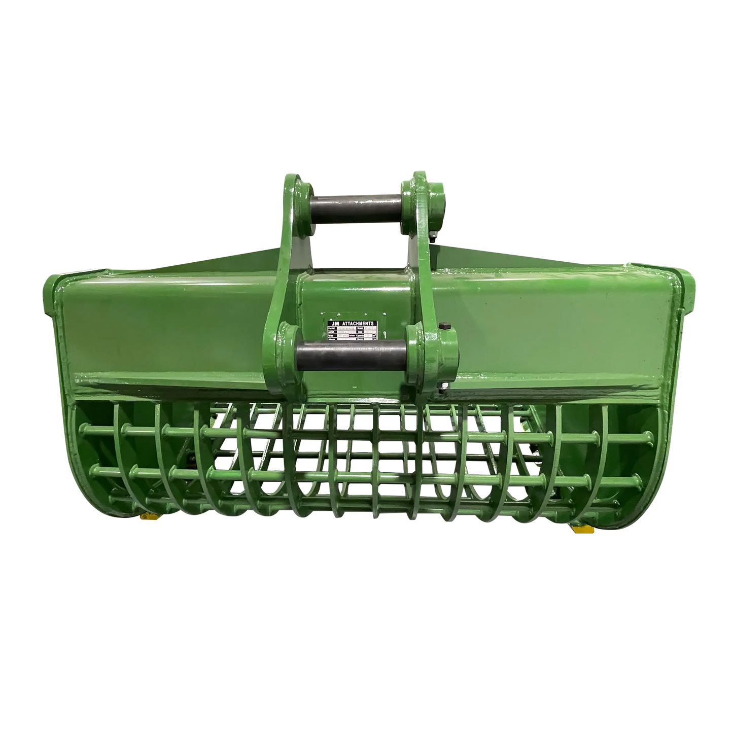 JMA Attachments Severe Duty Skeleton Bucket with Teeth | Bucket Width 60" inches | Pin Size 70mm | For 15 – 18 Tons Excavators