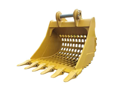 Bedrock Attachments Skeleton Bucket | Model EB349TBS-60-2.1 | Width 60-Inch | Capacity 2.1 CU M | Machine Size 35-55 Tons | For Excavators CAT 336/349