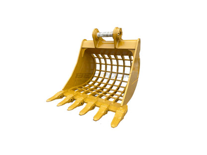 Bedrock Attachments Skeleton Bucket | Model EB336DBS-60-2.1 | Width 60-Inch | Capacity 2.1 CU M | Machine Size 30-40 Tons | For Excavators CAT 336