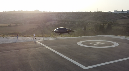 AirCar Autonomous eVTOL 2-Seater Aircraft for Urban Mobility