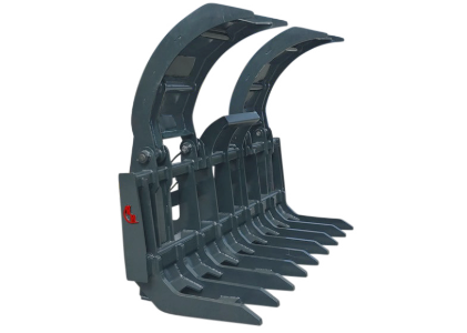 NM Attachments Hydraulic Grapple | Model RRH Series | 96"–105" Width | Class 125–175 | Machine Size 24,000–40,000 lbs | For Wheel Loaders
