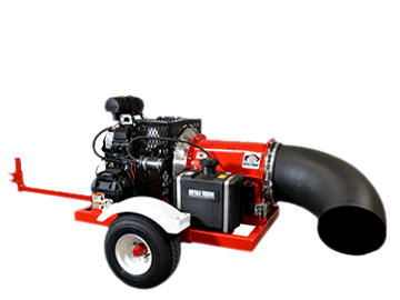 Buffalo Turbine Model BT-CKB6 Tow Behind Debris Blower - 360° Nozzle Control - With Heavy Duty Air Cleaner