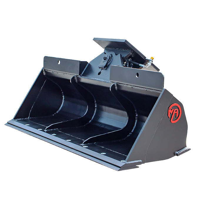 Mongo Attachments Hydraulic Tilt Bucket | Model MTGB1500‑55 | Width 60" | 7.5–10 Ton | For Excavator