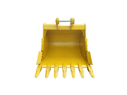 Bedrock Attachments Heavy-Duty Bucket & Adjuster GP | Width 60-Inch | Capacity 1.71 CU M | Machine Size 24-30 Tons | For Excavators CAT 324