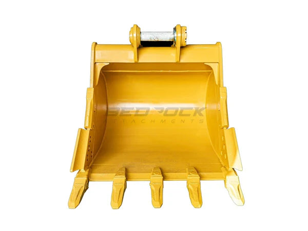 Bedrock Attachments Heavy-Duty Bucket & Adjuster GP | Width 60-Inch | Capacity 1.76 CU M | Machine Size 24-30 Tons | For Excavators CAT 324D/E, 326D2/F, 329D/D2/E, 330D2/F, 335F