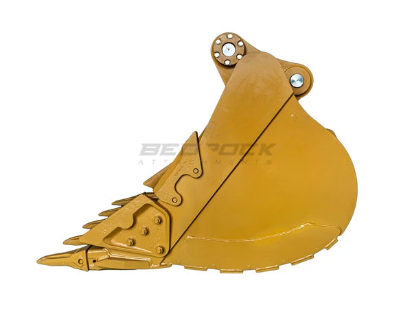 Bedrock Attachments Heavy-Duty Bucket & Adjuster GP | Width 60-Inch | Capacity 1.76 CU M | Machine Size 24-30 Tons | For Excavators CAT 324D/E, 326D2/F, 329D/D2/E, 330D2/F, 335F