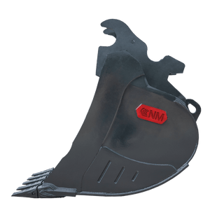 NM Attachments Bucket Tooth Excavator | Model 13HD Series | 18"-42" Attachment Size | Machine Size 12–16.5 Tons | For Excavator