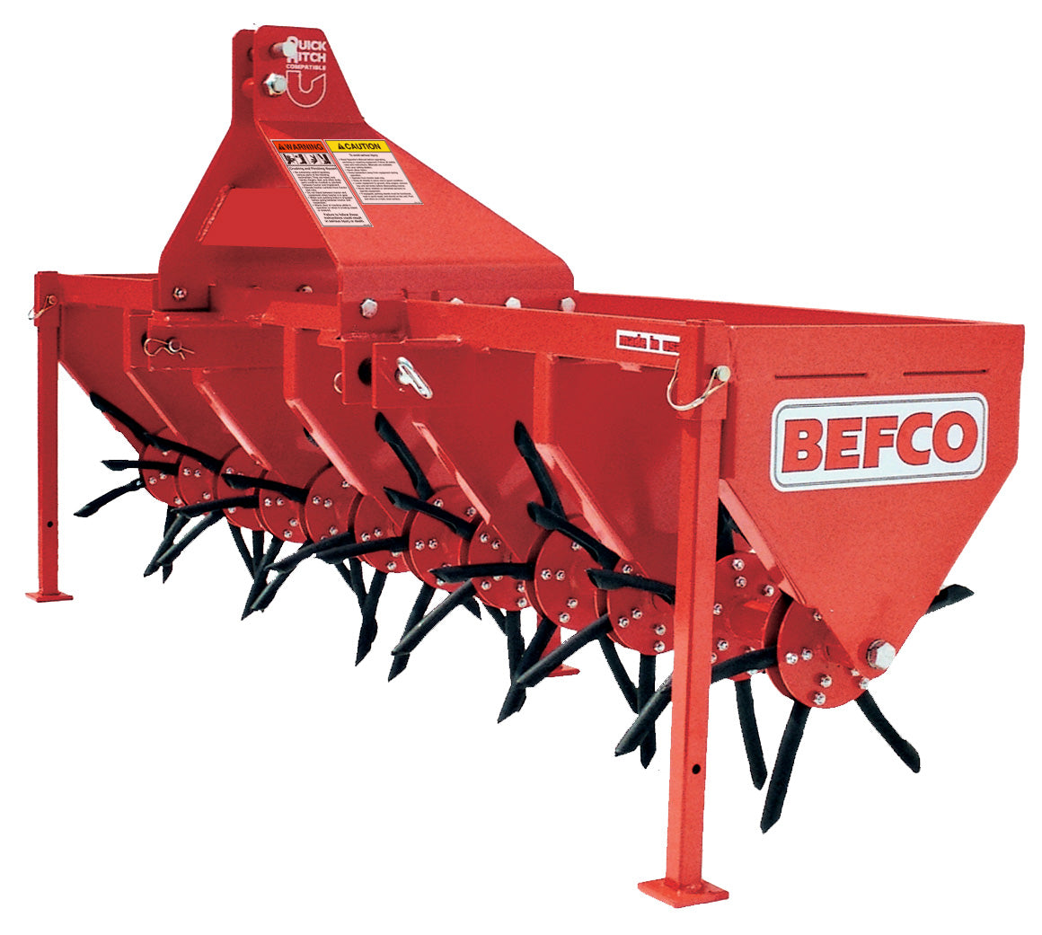 Befco Standard Duty 3-Point Core Aerator | Model BCA-048, BCA-060 & BCA-072 | Working Width 48', 60" & 72" | Horsepower 20-50 HP | For Tractor