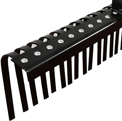 Field Tuff 48" Sleeve Hitch Landscape Rake