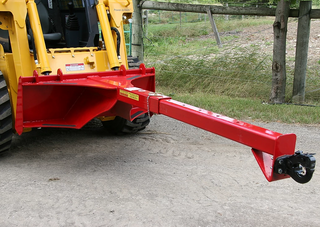Martatch | Telescopic Lift Boom | Model MTLB78-A | 48" To 78" Reach | 3,000 To 1,500 lb Lift Capacity | Hydraulic Flow 15 To 25 GPM | For Skid Steers