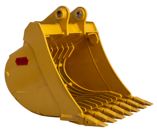 NM Attachments Heavy Duty Skeleton Bucket | Model 25SK Series | 48"-54" Attachment Size | Machine Size 27.5-32.5 Tons | For Excavator