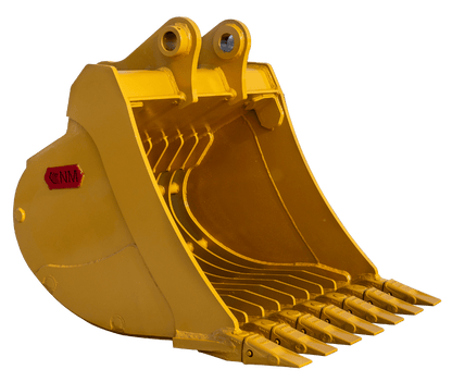 NM Attachments Heavy Duty Skeleton Bucket | Model 25SK Series | 48"-54" Attachment Size | Machine Size 27.5-32.5 Tons | For Excavator