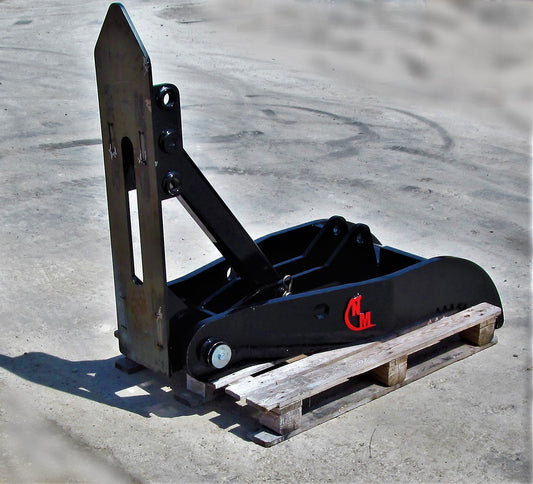 NM Attachments Mechanical Thumb Weld-On | Model 13MWO-4T | 4-Tine | Machine Size 12–16.5 Tons | For Excavators