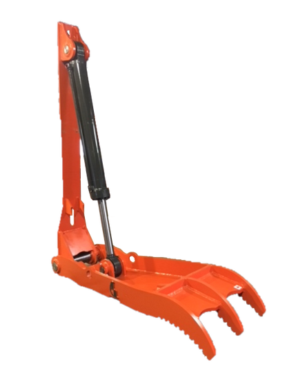 NM Attachments Hydraulic Thumb Weld-On | Model HWO Series | 2–4 Tine | Machine Size 0.75–27.5 Tons | For Excavators