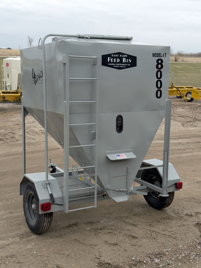 Apache Equipment 4 Ton Feed Bin | Stationary & Portable | Heavy‑Duty Steel & Galvanized Steel