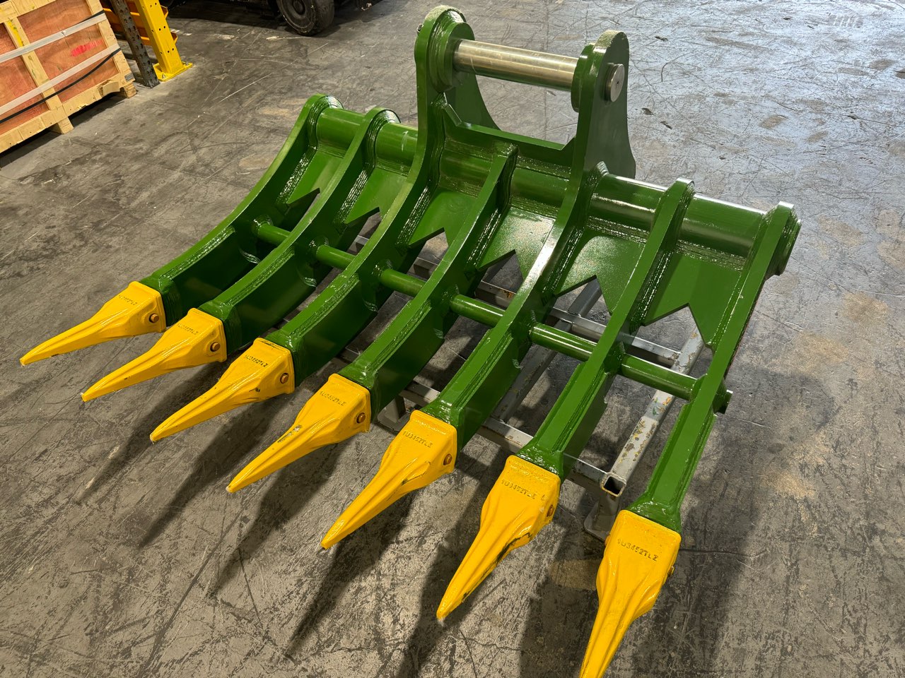 JMA Attachments Root Rake | Rake Width 64" Inches | For 33 – 55 Tons Excavators