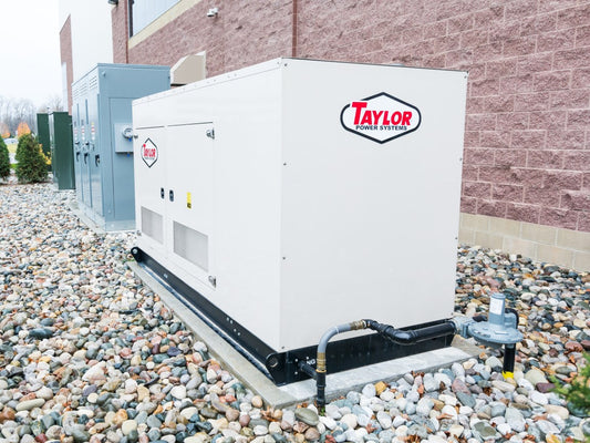 Taylor Power System Standby-NG/LP Generator | Model TG-40 | Horsepower 66-71 HP | Power Output 40kW (50kVA) | Open & Enclosed Unit