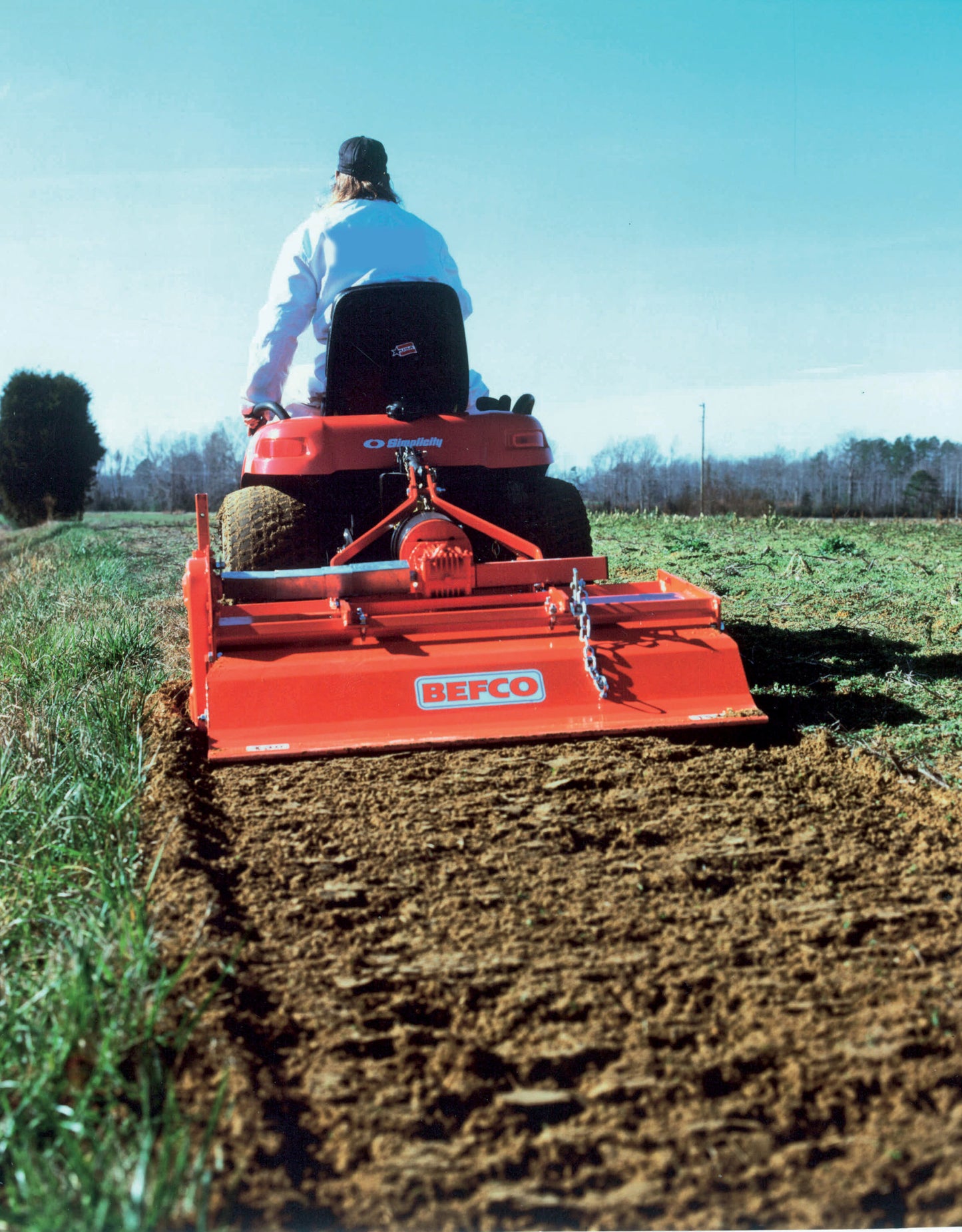 Befco Till-Rite Heavy Duty 3-Point Rotary Tiller | Model T30 With Shear Bolt & Slip Clutch | Width 34", 42"  & 50" | Horsepower Range 16-30 HP  | For Tractor