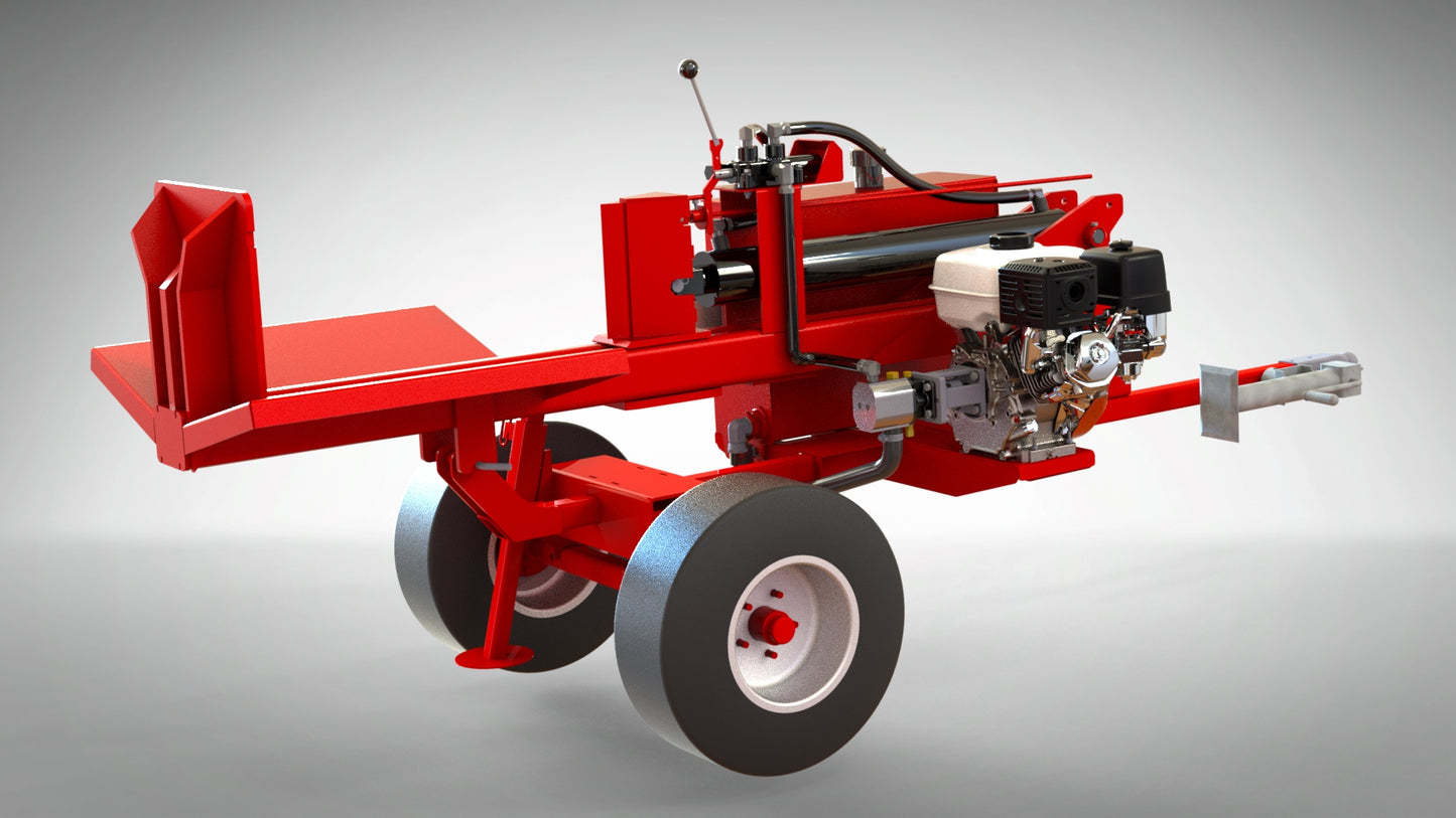 Woody Equipment Fully Autonomous Log Splitter 3 Point | Standard Series | Split Horizontally & Vertically | 5.5 HP To 9 HP Honda Power