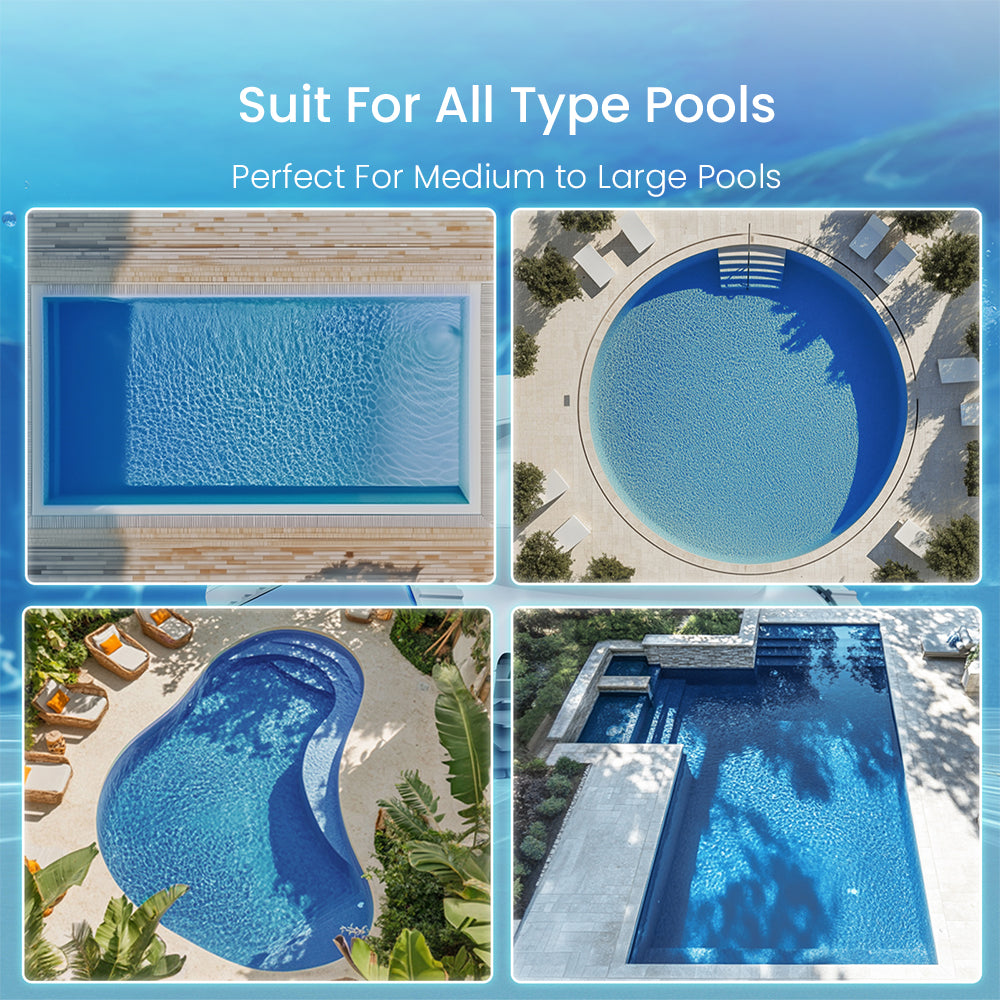 Chasing Cleaner Hydro 4 SE Corded Robotic Pool Cleaner | Pool Size 1,614 Sq.ft | Flow Rate 320 L/min
