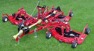 Progressive Turf Equipment Inc. Tri-Deck Finishing Mower | Model TD65 | Cutting Width 15' 6" | 30–50 HP | For Tractor