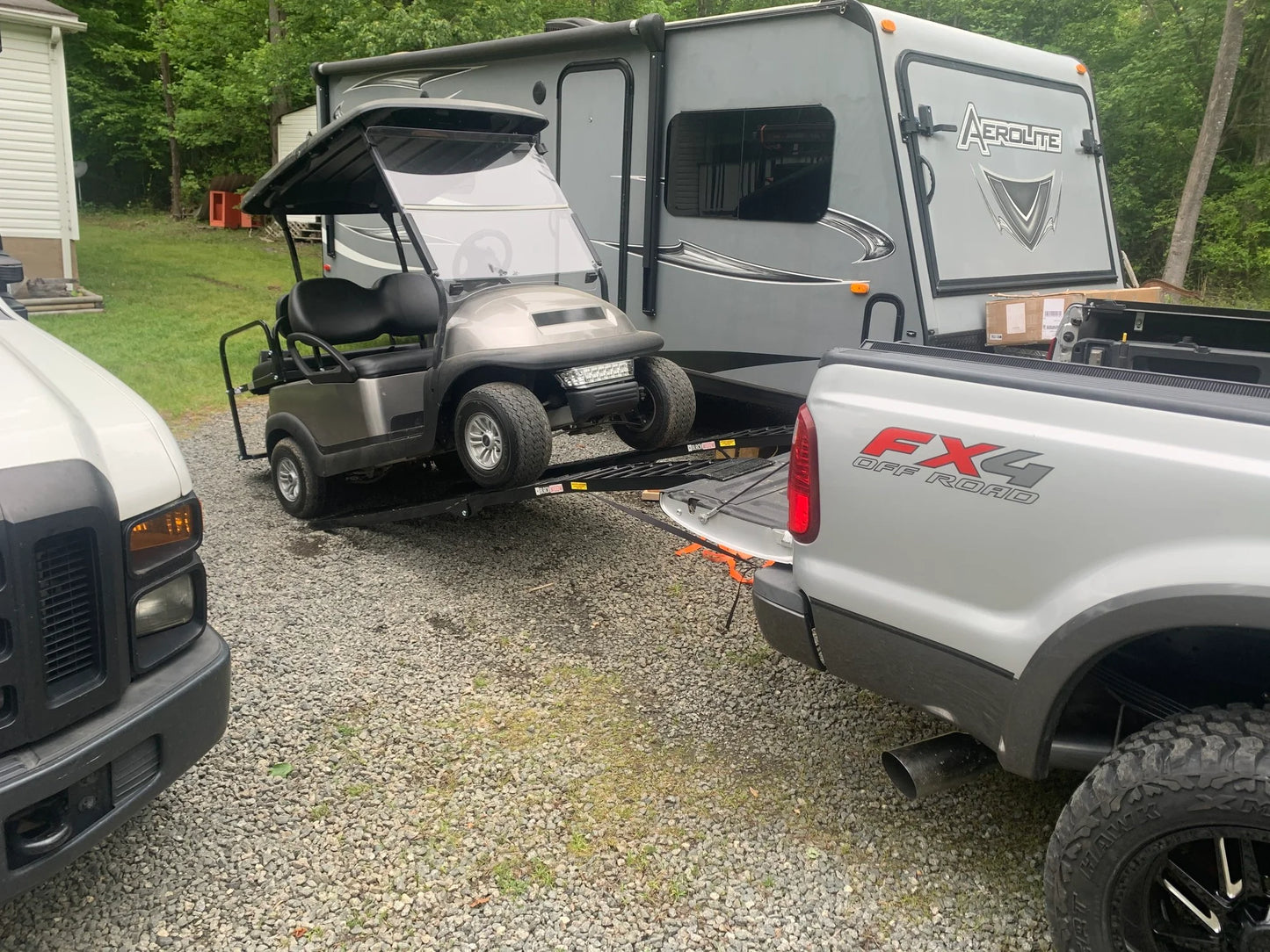 Black Widow Arched Folding Dual Runner ATV Ramps | Model BW-10812-2 | Size 9 ft x 11.25 in | Capacity 1,200 lb | Horsepower 20 To 60 HP | For ATV, Truck & Trailer Loading