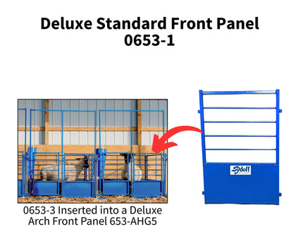 Sydell Deluxe Pin-In Standard Front Panel | #0653-1 | Width 27" | For Lambing & Kidding Pens