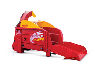 Teagle | Telehawk Bale Processor | Model T2 | Width 5'6" | 44' Spread Distance | 5′ Bale Capacity | 15-30 GPM Hydraulic Flow | For Telehandler