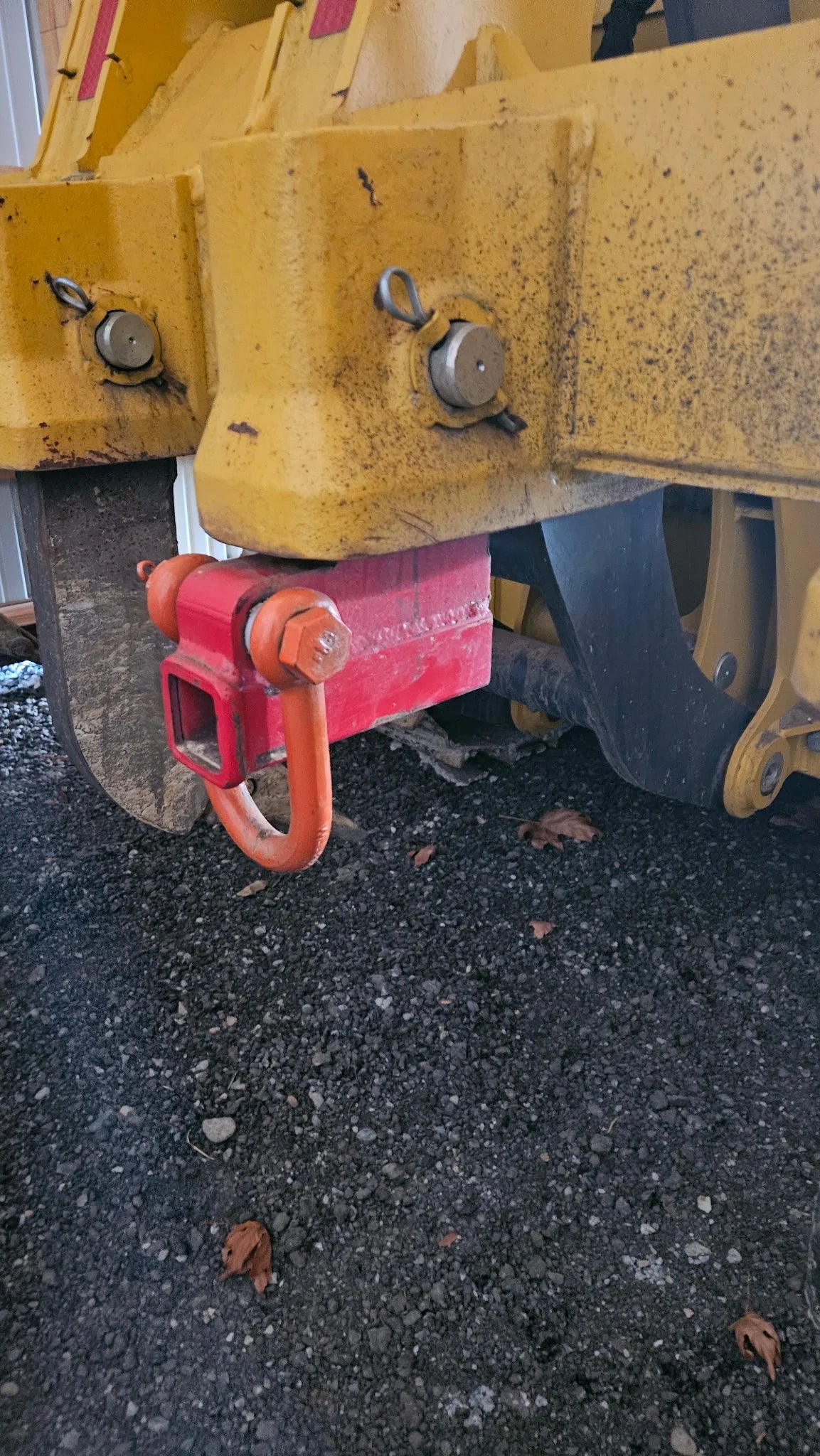 Fox Island Metalworks Hitch Point | 2.5" Receiver | 70–99 HP | For John Deere Dozer 450–872 Series