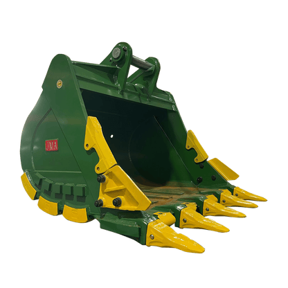 JMA Attachments Severe Duty Bucket  | Bucket Width 48", 66"  & 72″ Inches | For 33 – 55 Tons Excavators