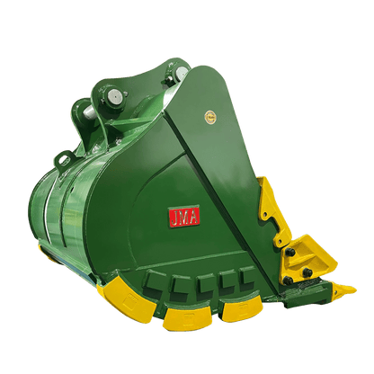 JMA Attachments Severe Duty Bucket  | Bucket Width 48", 66"  & 72″ Inches | For 33 – 55 Tons Excavators