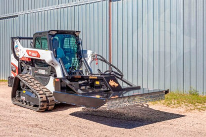 Brush Wolf Closed Front / Heavy-Duty Brush Cutter Series | Cutting Width 60", 66", 72" & 78" inches | Hydraulic Flow Range	10-40 GPM | For Skid Steer