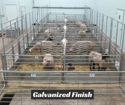 Sydell Deluxe Wall Mount Starter Pens | #0660A Series | 41.5" Height | For Sheep & Goat Lambing/Kidding Pens