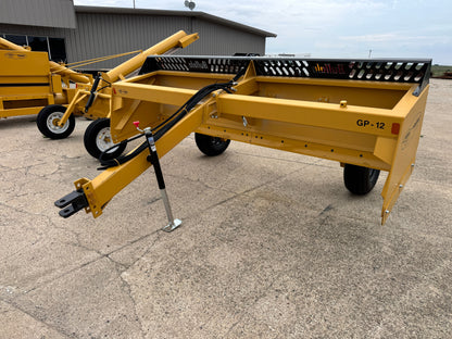 Apache Henke Buffalo 12' Estate II & Feedyard Scraper | Working Width 12' | 100–275 HP | For Tractors