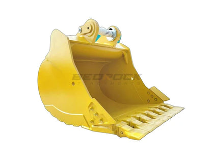 Bedrock Attachments General Purpose Bucket & Adjuster GP | Width 66-Inch | Capacity 2.81 CU M | Machine Size 45-55 Tons | For Excavators CAT 349