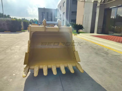 Bedrock Attachments Heavy-Duty Bucket & Adjuster GP | Width 66-Inch | Capacity 2.12 CU M | Machine Size 30-40 Tons | For Excavators CAT 336