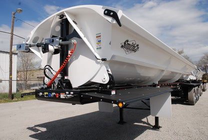 SmithCo | 10-Axle Side Dump Trailer Train | SX3-4234L & SX2-3024 Train | 2025 Model | 42' & 30' Length | High-Capacity Hauling | 102” Width | Air Ride Suspension | For Industrial Transport