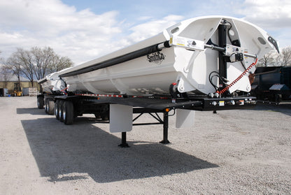 SmithCo | 10-Axle Side Dump Trailer Train | SX3-4234L & SX2-3024 Train | 2025 Model | 42' & 30' Length | High-Capacity Hauling | 102” Width | Air Ride Suspension | For Industrial Transport