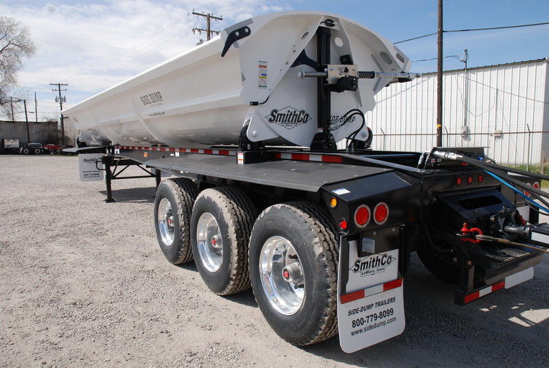 SmithCo | 10-Axle Side Dump Trailer Train | SX3-4234L & SX2-3024 Train | 2025 Model | 42' & 30' Length | High-Capacity Hauling | 102” Width | Air Ride Suspension | For Industrial Transport