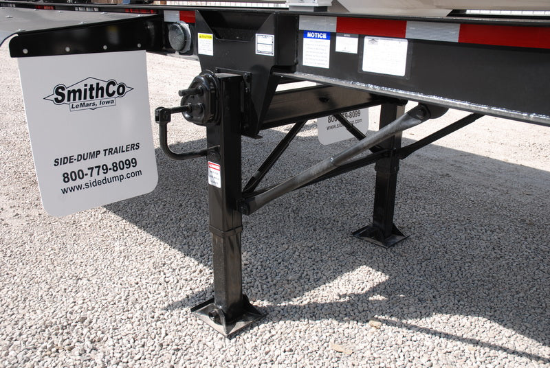 SmithCo | 10-Axle Side Dump Trailer Train | SX3-4234L & SX2-3024 Train | 2025 Model | 42' & 30' Length | High-Capacity Hauling | 102” Width | Air Ride Suspension | For Industrial Transport