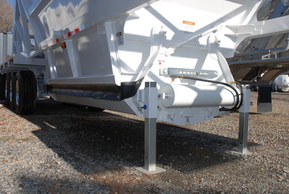 CPS | 3-Axle Bottom Dump Trailer 4B340A200 | 40' Length | 23 Cubic Yards Capacity | 96" Width | For Heavy-Duty Hauling & Efficient Unloading