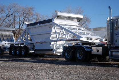 CPS | 3-Axle Bottom Dump Trailer 4B340A200 | 40' Length | 23 Cubic Yards Capacity | 96" Width | For Heavy-Duty Hauling & Efficient Unloading