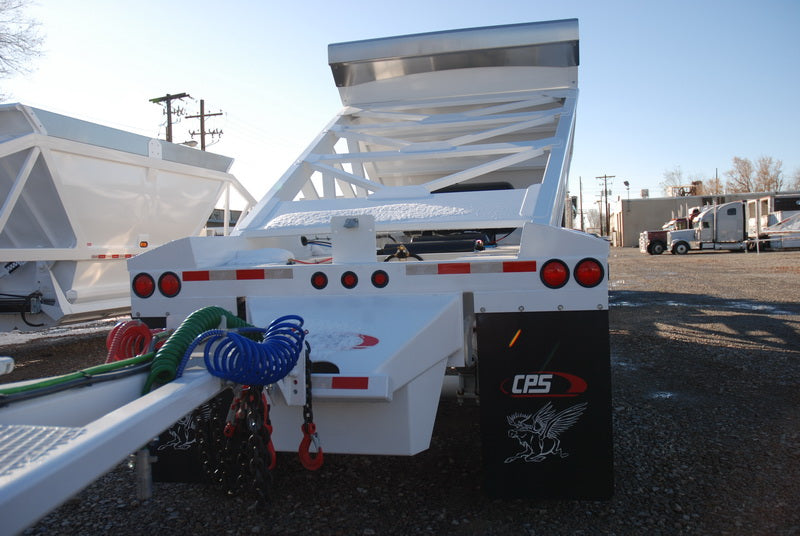 CPS | 3-Axle Bottom Dump Trailer 4B340A200 | 40' Length | 23 Cubic Yards Capacity | 96" Width | For Heavy-Duty Hauling & Efficient Unloading