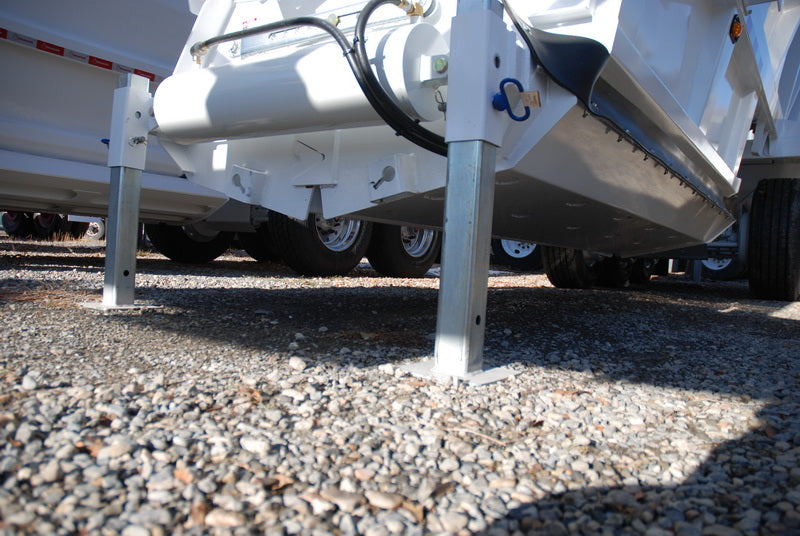 CPS | 3-Axle Bottom Dump Trailer 4B340A200 | 40' Length | 23 Cubic Yards Capacity | 96" Width | For Heavy-Duty Hauling & Efficient Unloading