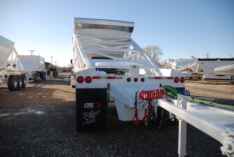 CPS | 3-Axle Bottom Dump Trailer 4B340A200 | 40' Length | 23 Cubic Yards Capacity | 96" Width | For Heavy-Duty Hauling & Efficient Unloading