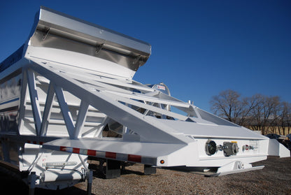 CPS | 3-Axle Bottom Dump Trailer 4B340A200 | 40' Length | 23 Cubic Yards Capacity | 96" Width | For Heavy-Duty Hauling & Efficient Unloading