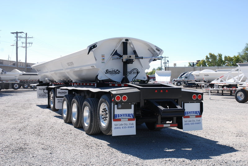 SmithCo | SX5 Super Side Dump Trailer | 38' Tub Length | 33.8 CY Capacity | 102" Width | For Bulk Material & Heavy-Duty Hauling