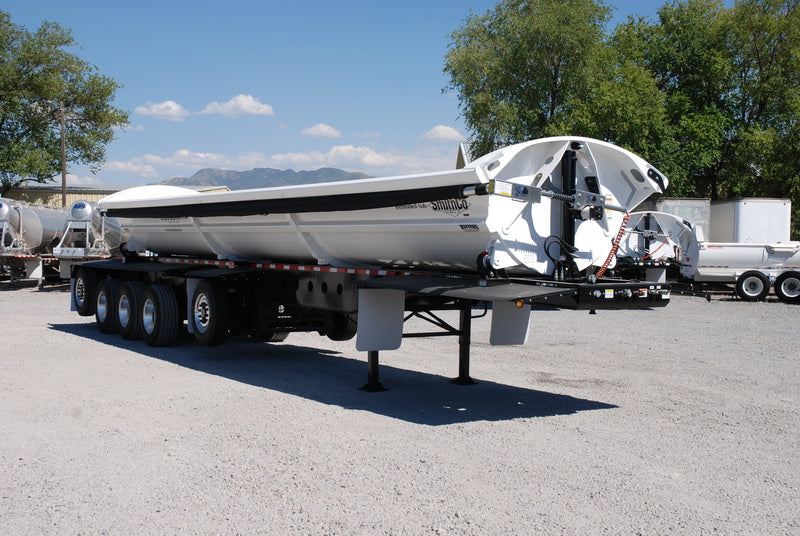 SmithCo | SX5 Super Side Dump Trailer | 38' Tub Length | 33.8 CY Capacity | 102" Width | For Bulk Material & Heavy-Duty Hauling