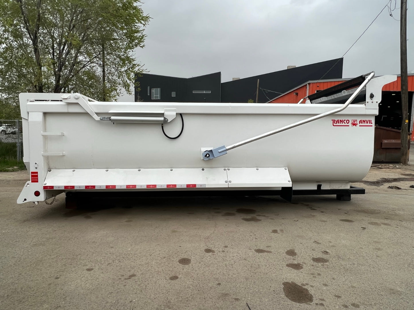 Ranco | Anvil Dump Body | 18ft Length | High-Capacity 60" Wall Height | 84.5" Inside Width | For Dump Trucks & Heavy Construction Hauling